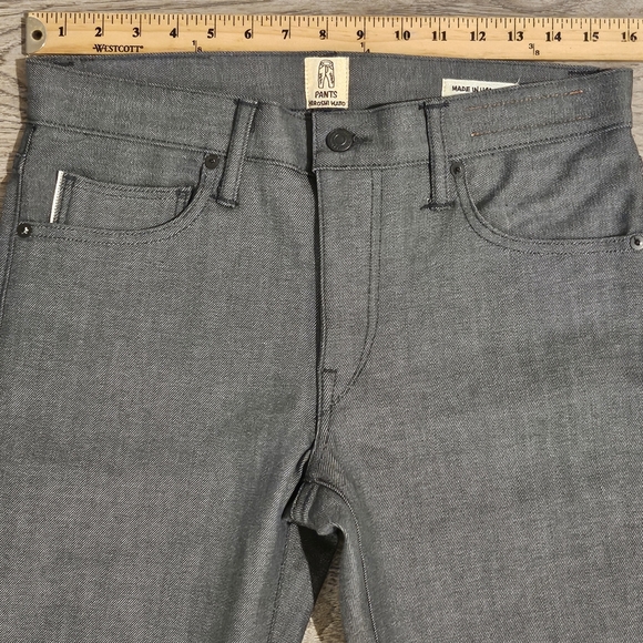 NWT Hiroshi Kato "The Pen" 4-Way Selvedge Denim Jeans - Slim-Fit - Size 31x32 - Picture 2 of 13